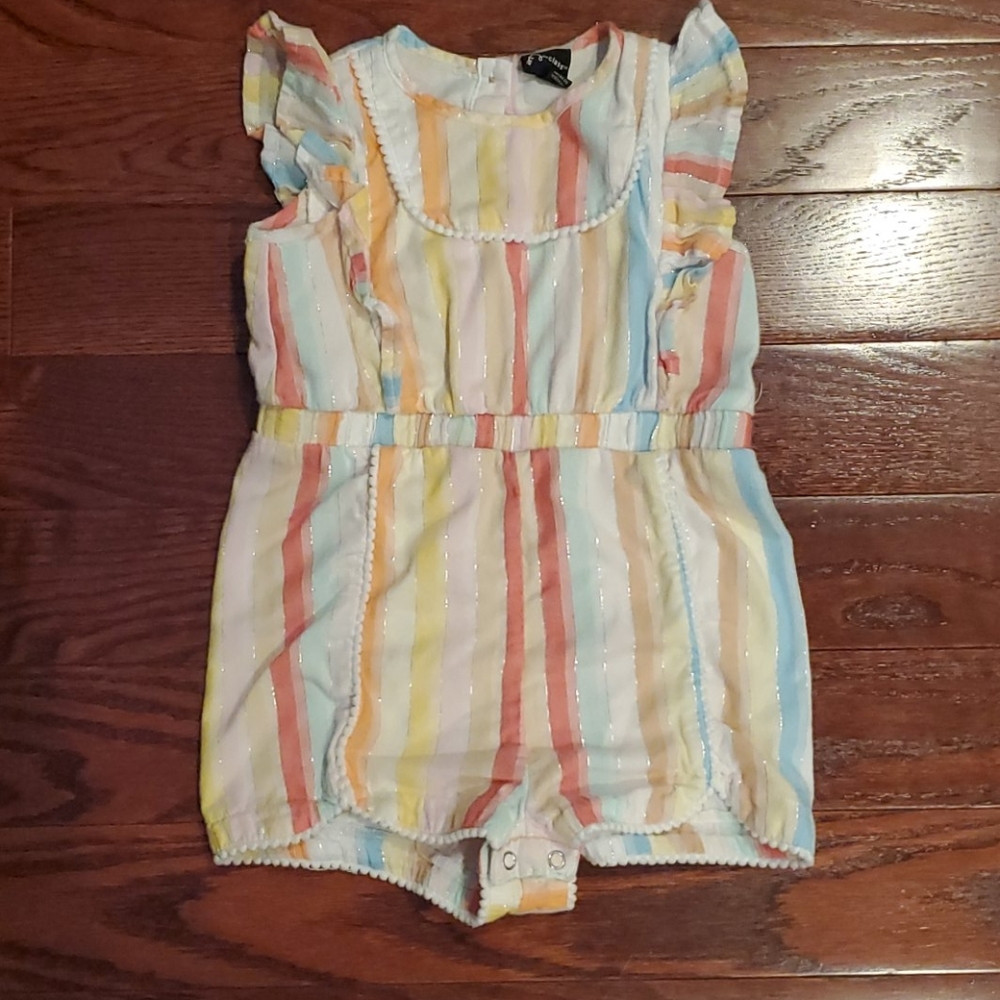 Multi color romper